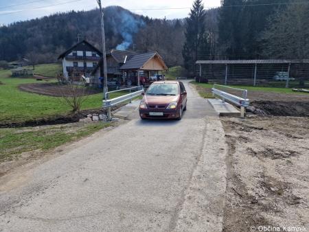 Sanacija mostu na občinski cesti v Srednji vasi (2)